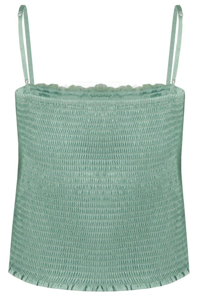 MILLICENT TOP 25ZFBF01 754 EDGE WATER GREEN